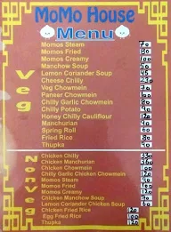 Momo House menu 2