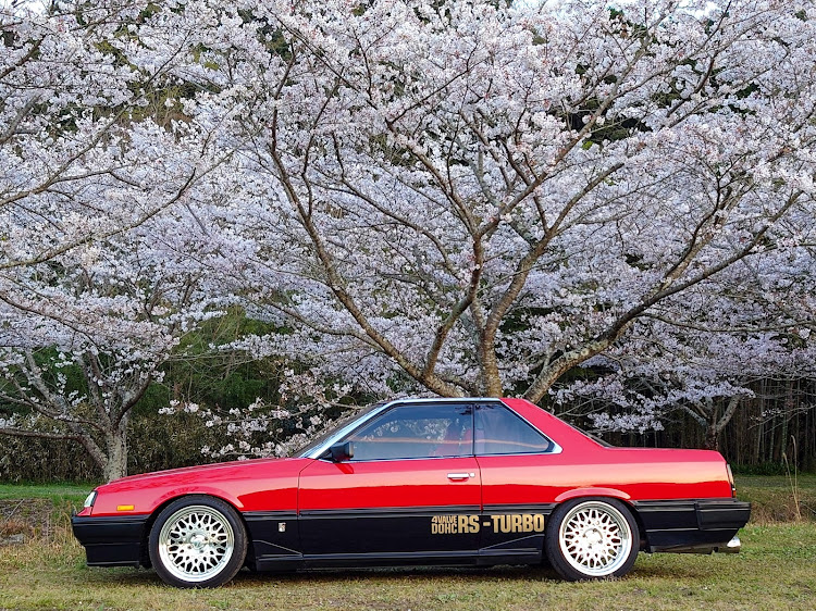 スカイラインのいつもいいね＆コメントありがとうございます・桜とコラボ・目指せPickUpCarsに関するカスタム事例の投稿画像4枚目