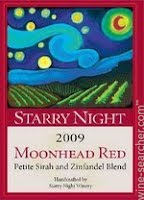 Logo for Starry Night Moonhead Red