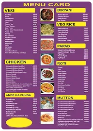 Hotel Khandeshi Chamchamit menu 2