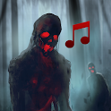 Scary horror sounds icon