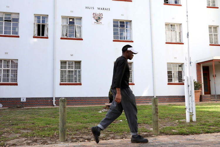 Huis Marais, the Stellenbosch University residence where the racist incident happened.