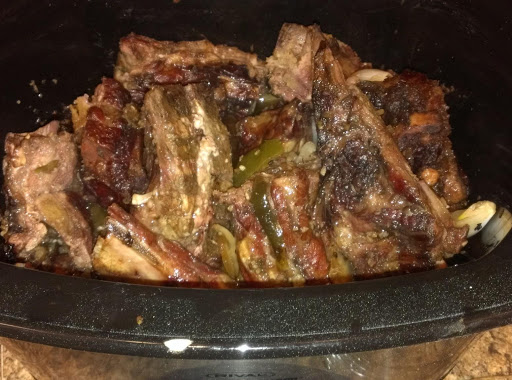 Crockpot smoke neckbones