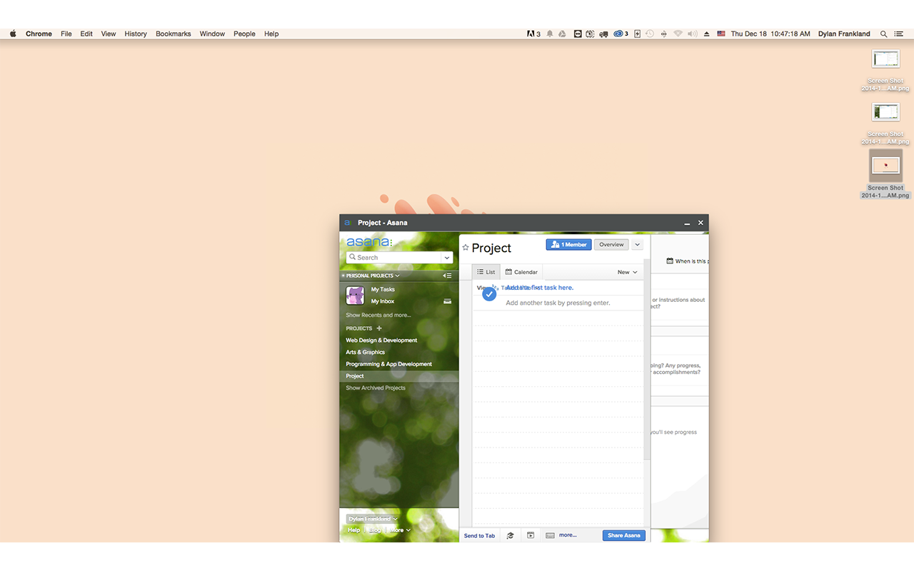 Panel View for Asana Preview image 1