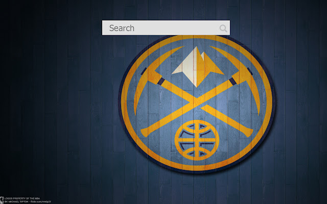 New tab wallpaper Denver Nuggets