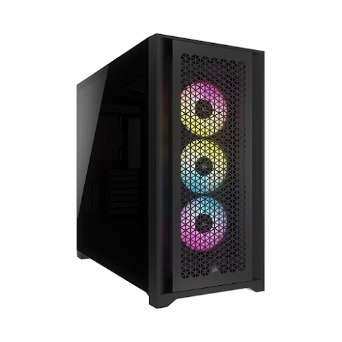 Vỏ máy tính/ Case Corsair iCUE 5000T RGB Black (CC-9011230-WW)