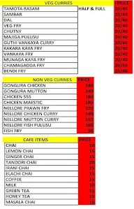 Tallmans Cafe menu 3