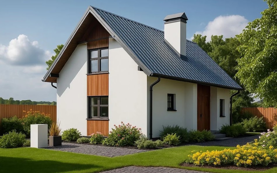 Wizualizacja 2 domu G193 - Budynek letniskowy