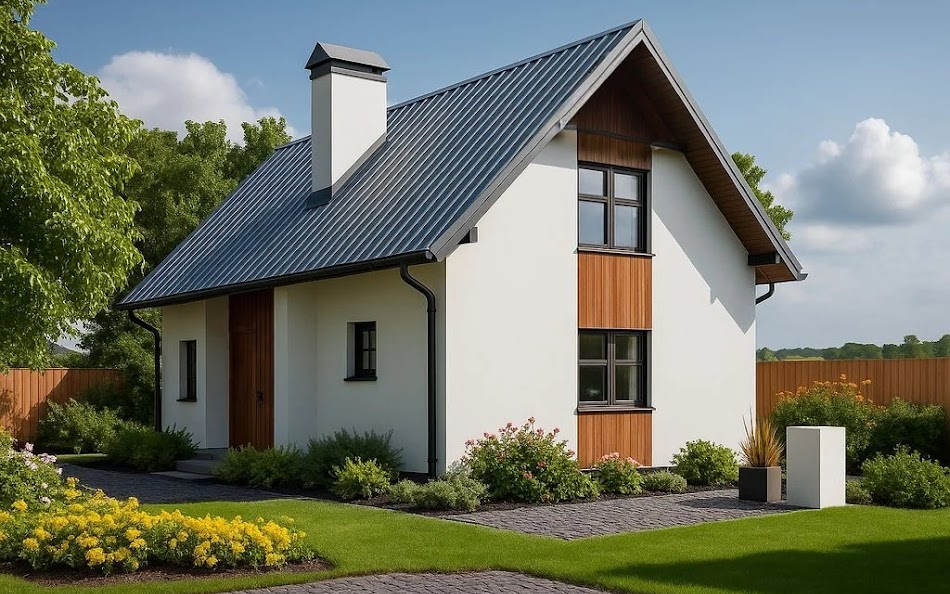 Wizualizacja 2 domu G193 - Budynek letniskowy