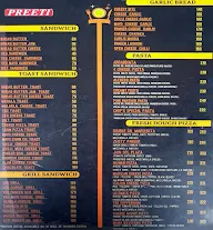 Preeti Sandwich And Juice Centre menu 1