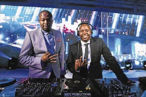 DJ Naves (L) is one half of Kings Of The Weekend.