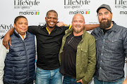 The judging panel: Eben Gewers, Tiso Blackstar Group deputy general manage; Greg and Karl, Beer Country founders; and Fanent Thabiso Zimba, Beerhouse general manager.