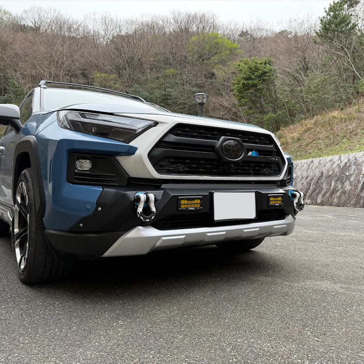RAV4のRAV4・グレイッシュブルー・DIYに関するカスタム事例の投稿画像7枚目