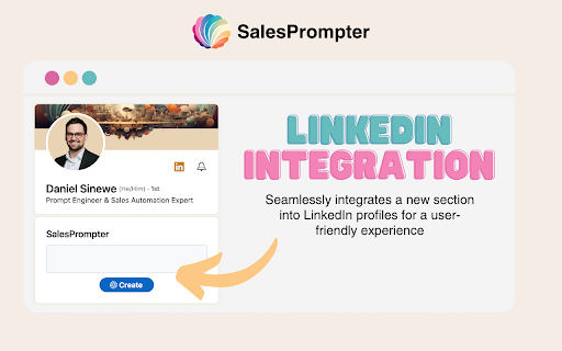 SalesPrompter | ChatGPT™ for LinkedIn™