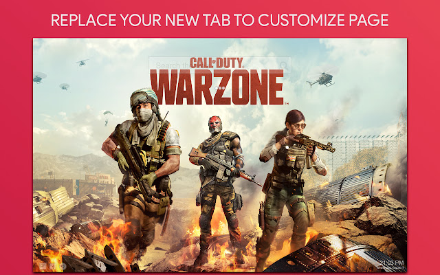 Call Of Duty Warzone Wallpaper HD New Tab