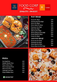 Food Corp menu 1