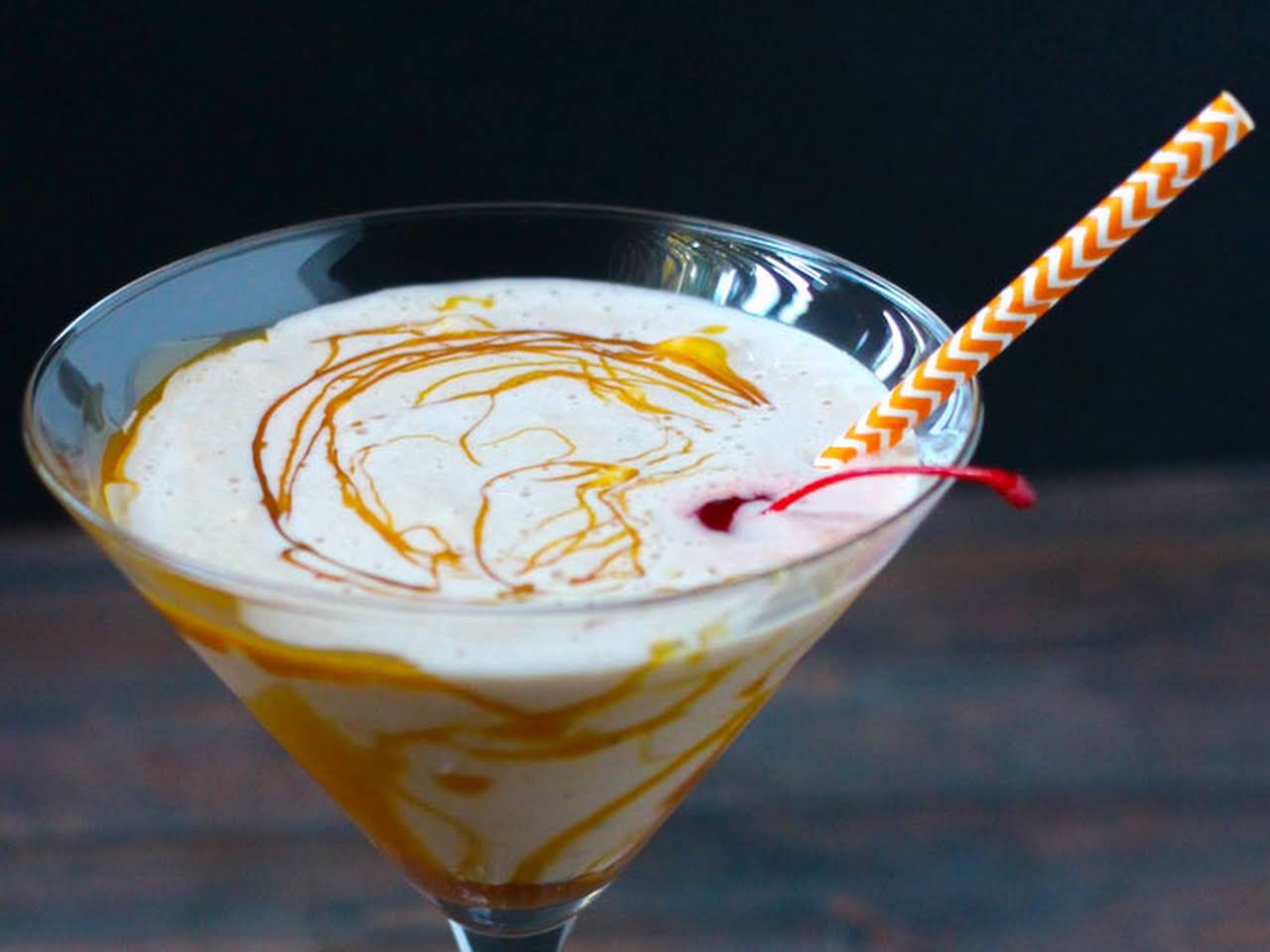 Salted Butterscotch Bourbon Eggnog - Gastronom Cocktails