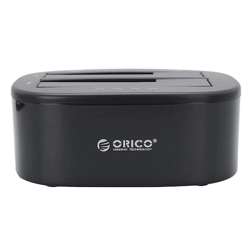 Hộp đựng ổ cứng/ Box ổ cứng Docking Orico 2.5''+3.5'' Sata 3 6228US3-C-BK (3.0)