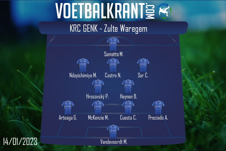 KRC Genk (KRC Genk - Zulte Waregem)