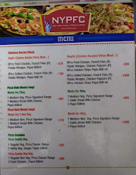 Newyork Pizza Fried Chicken menu 3