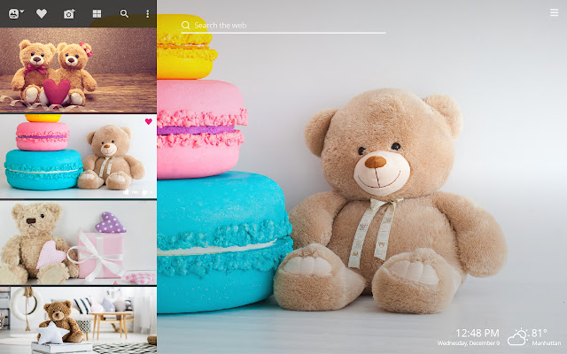 Cute Teddy Bear Hd Wallpapers New Tab Theme