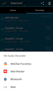 HD Audio rekordér - náhled