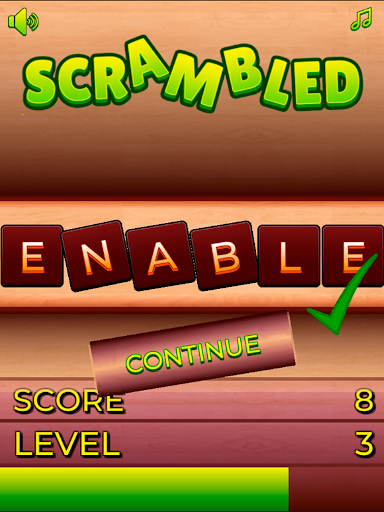Scramble Words Game Kids offline