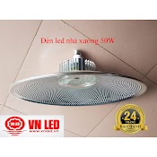 Đèn Led Thả 50W, 70W, Đèn Nhà Xưởng Treo Trần Đui Xoáy E27