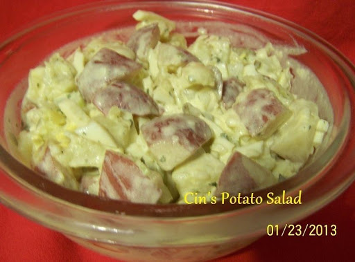 Cin's Potato Salad...all photos by: CinStraw