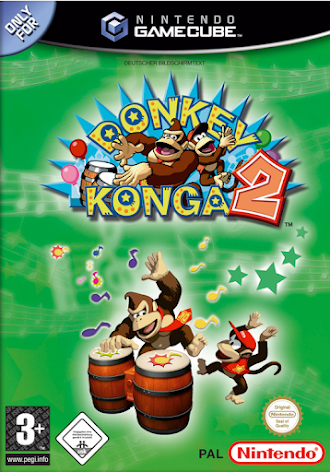 Donkey Konga 2 - Nintendo Gamecube - PAL/EUR/UKV - Complete (CIB)