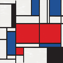 MondrianNFT Composition #3154