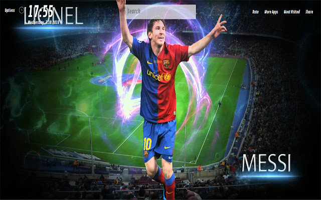 Lionel Messi Wallpapers HD for New Tab