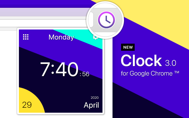 Reloj para Google Chrome ™