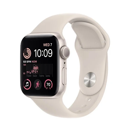 Đồng hồ thông minh Apple Watch SE 2022 GPS, 40mm - Starlight