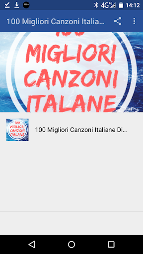 100 Migliori Canzoni Italiane Di Sempre