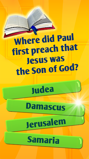 Screenshot Bible Trivia Quiz Game