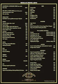 Tamzaraa Kafe & Club menu 5