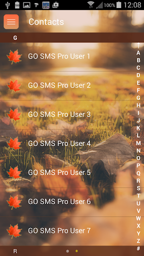 免費下載個人化APP|Autumn GO SMS Theme app開箱文|APP開箱王
