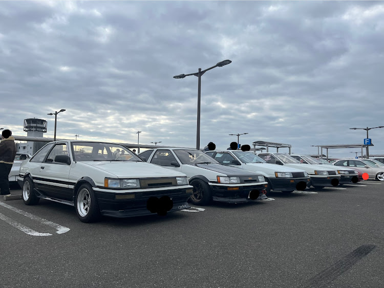 カローラレビンのおはあり・今年1年ありがとうございました・洗車・仲間に感謝・親子ドライブに関するカスタム事例の投稿画像1枚目
