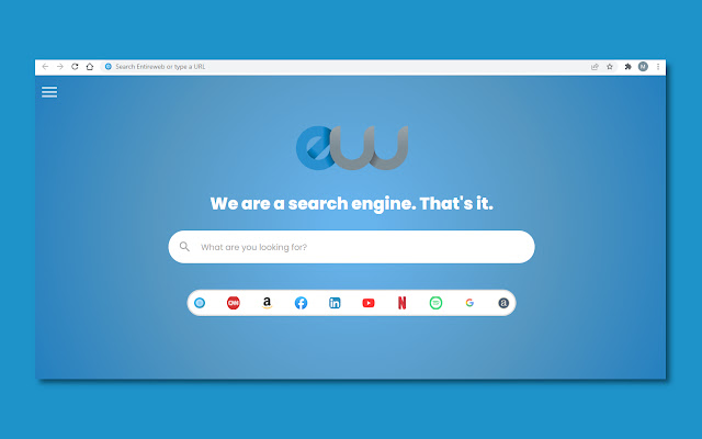 Entireweb Search Engine chrome extension