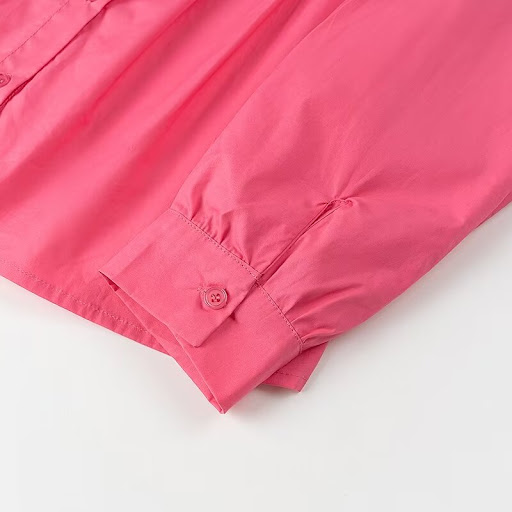 Title 14, Womens doll collar long-sleeved casual shirt, ...