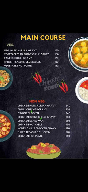 Nosher's menu 