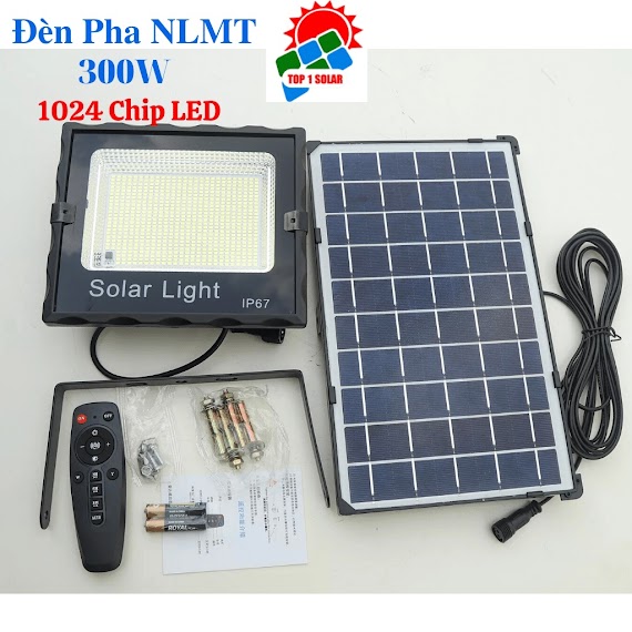 Đèn Năng Lượng Mặt Trời 300W Ip67 Solar Light