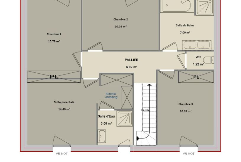  Vente Terrain + Maison - Terrain : 452m² - Maison : 115m² à Saulx-les-Chartreux (91160) 