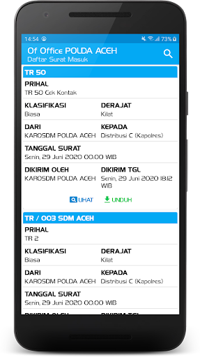 OFF OFFICE SDM POLDA ACEH