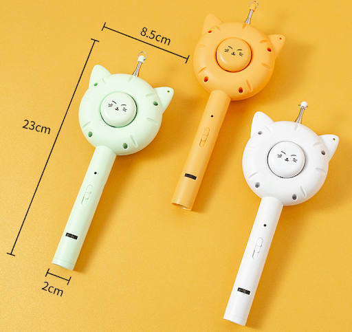 Title 1, Multifunctional Laser Cat Teaser Stick! Interac...
