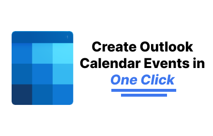 Text to Outlook Calendar small promo image