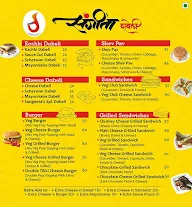 Sangeeta Kachhi Dabeli menu 2