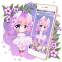 Cute Princess Kawaii Girl Theme💃 icon