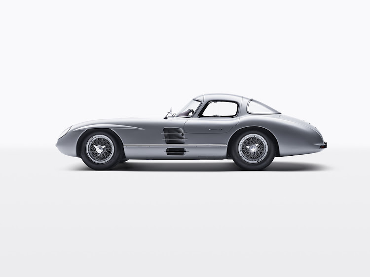 In a private auction for top collectors put on by Mercedes itself, one of just two 1955 300 SLR Uhlenhaut Coupés ever made sold for a jaw-dropping price.